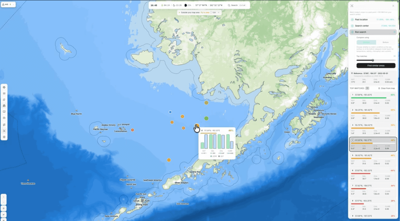 Gervigreindin finnur fiskimiðin image